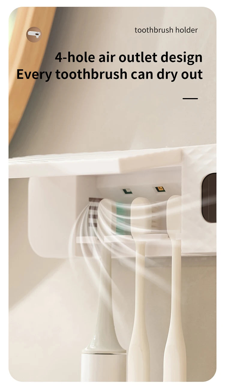 🦷 DryDent™ – Intelligent Toothbrush Holder
