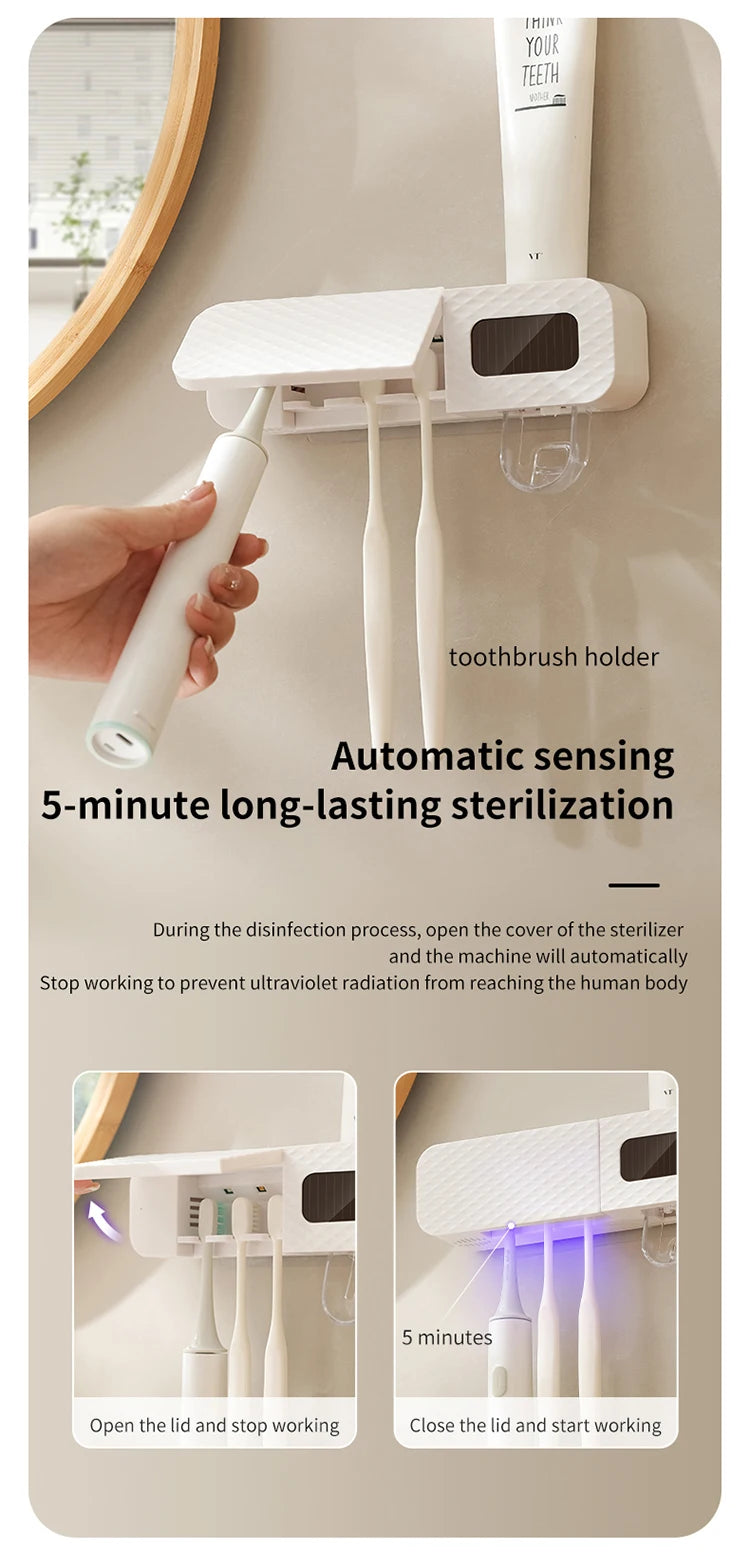 🦷 DryDent™ – Intelligent Toothbrush Holder