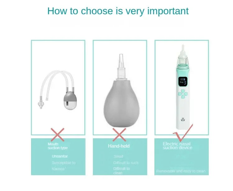 NoseEase⢠3-in-1 Baby Nasal Cleaner