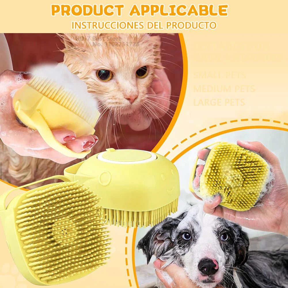CleanBuddy™ Pet Bath Brush