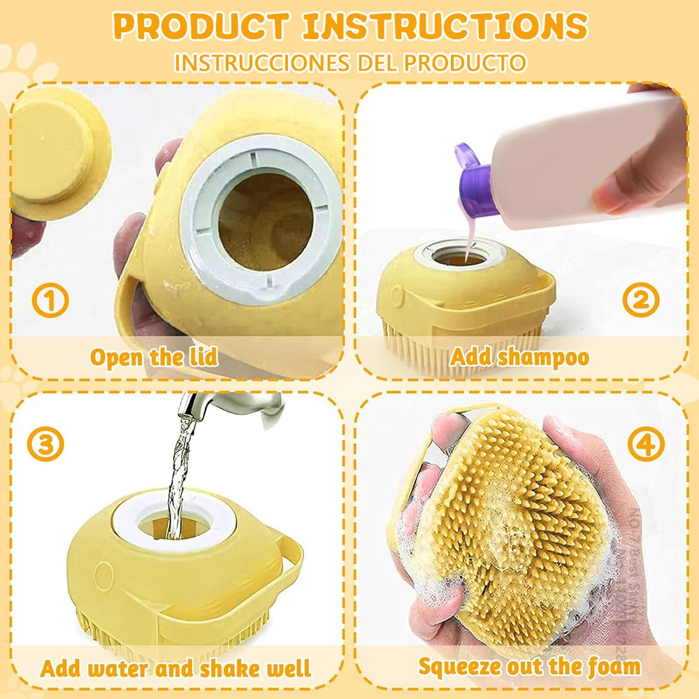 CleanBuddy™ Pet Bath Brush