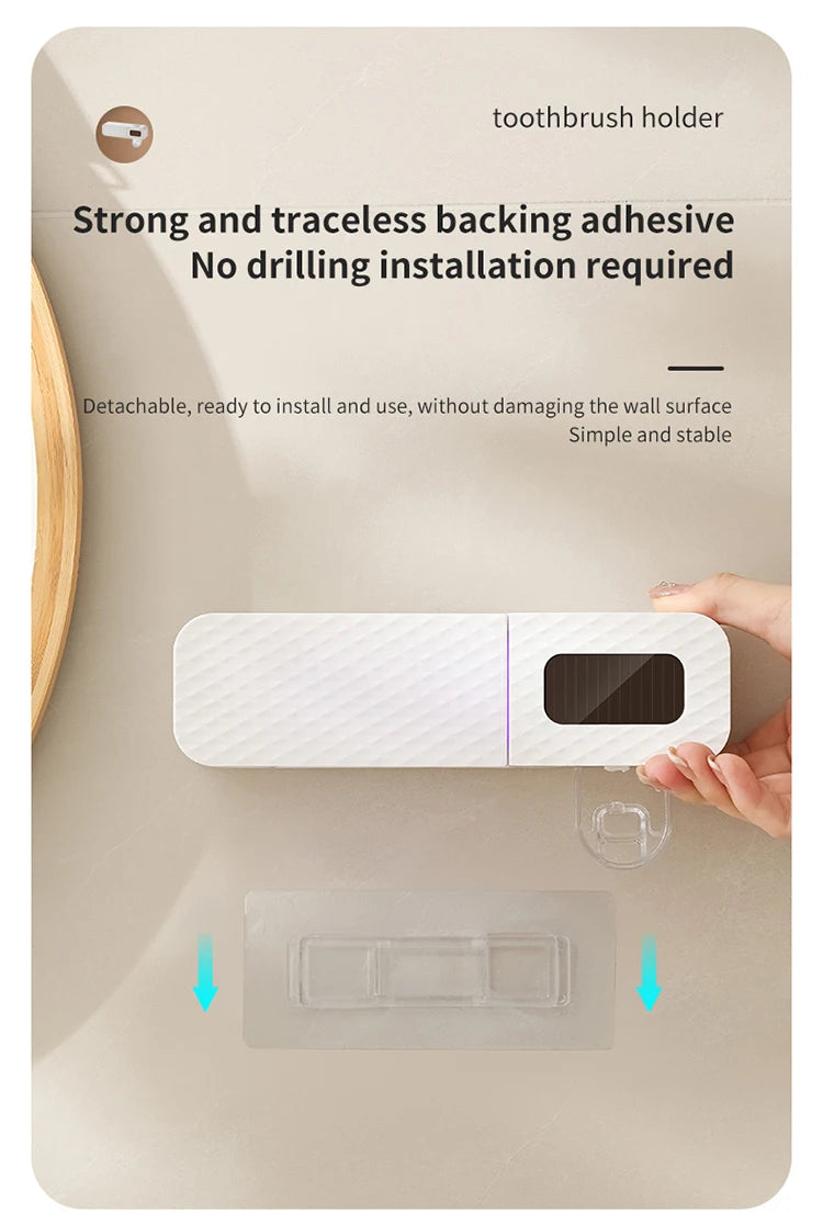 🦷 DryDent™ – Intelligent Toothbrush Holder