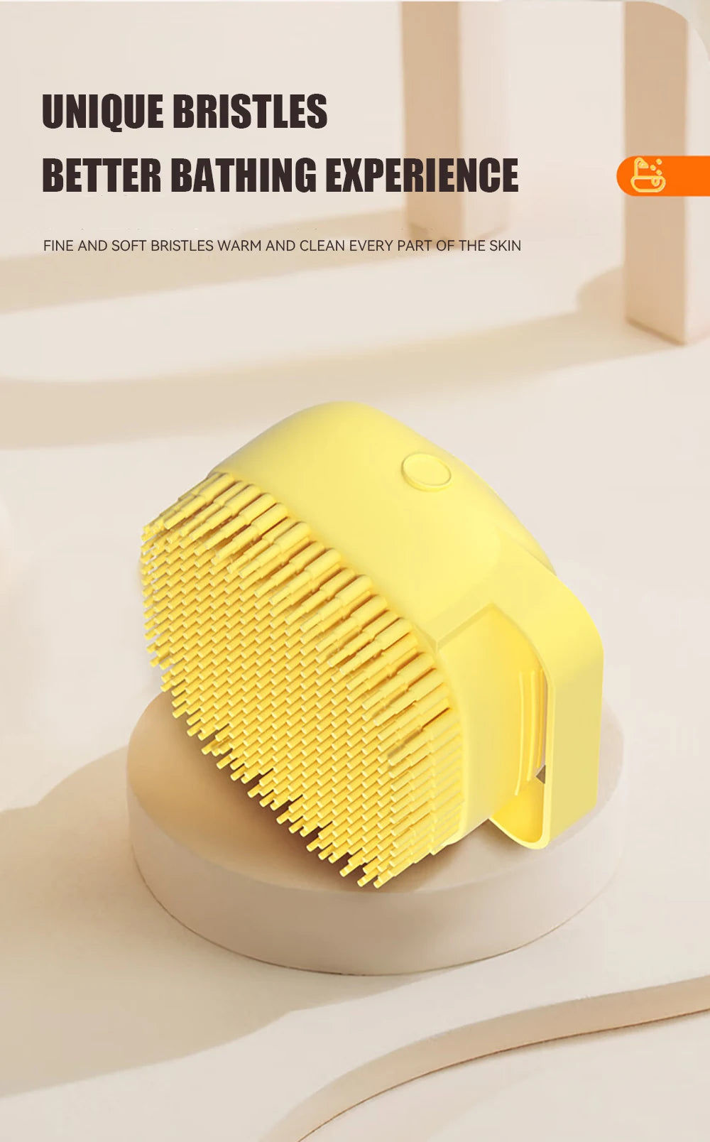 CleanBuddy™ Pet Bath Brush