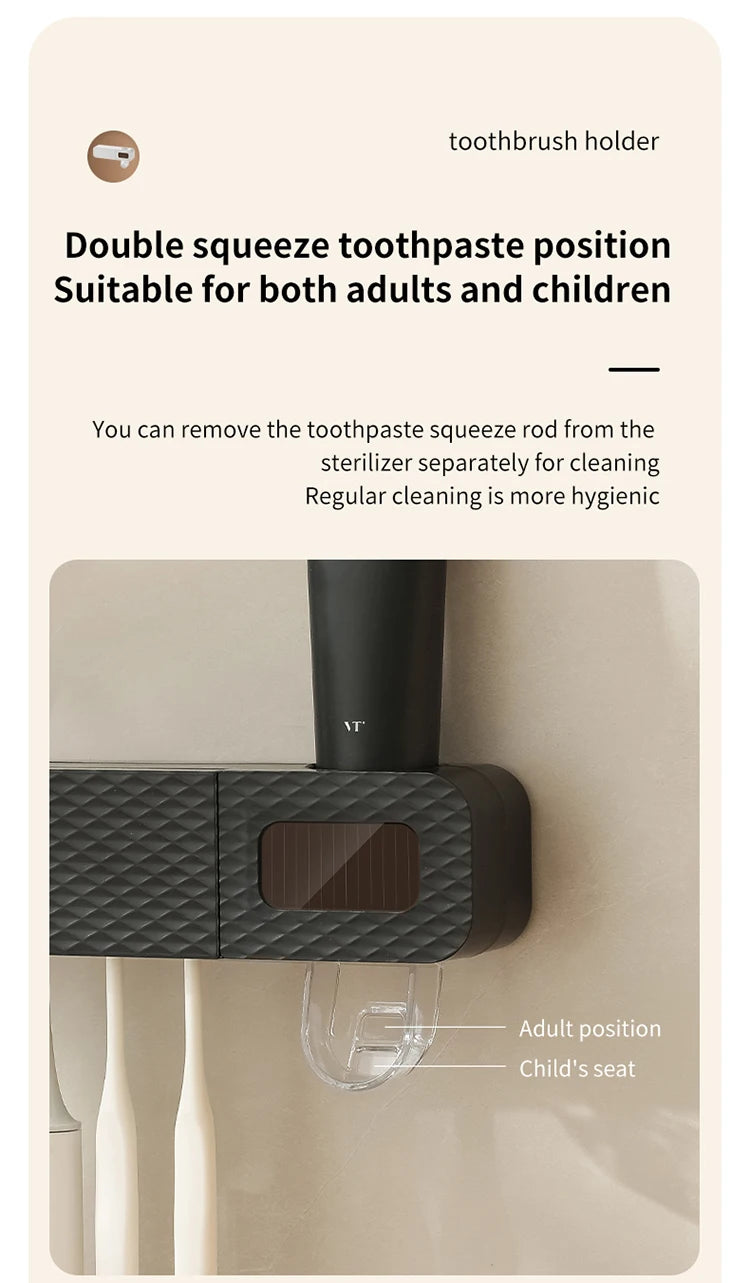 🦷 DryDent™ – Intelligent Toothbrush Holder