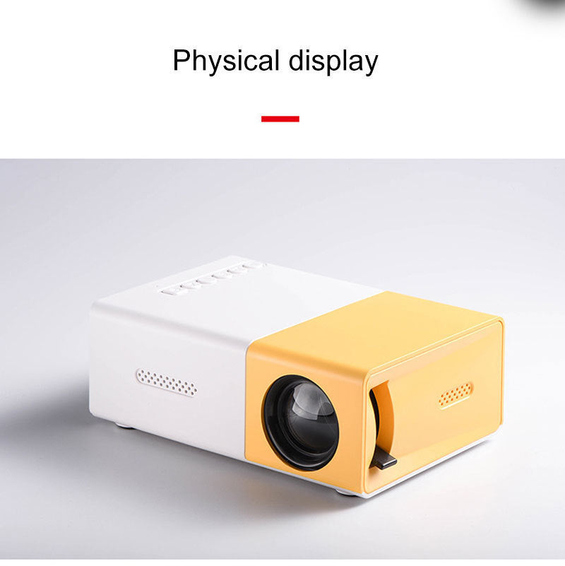 🎬 CineView™ – Portable HD Mini Projector with 72” Scree