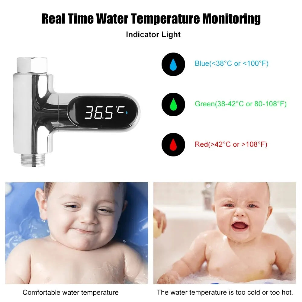 TempGlow™ LED Water Thermometer