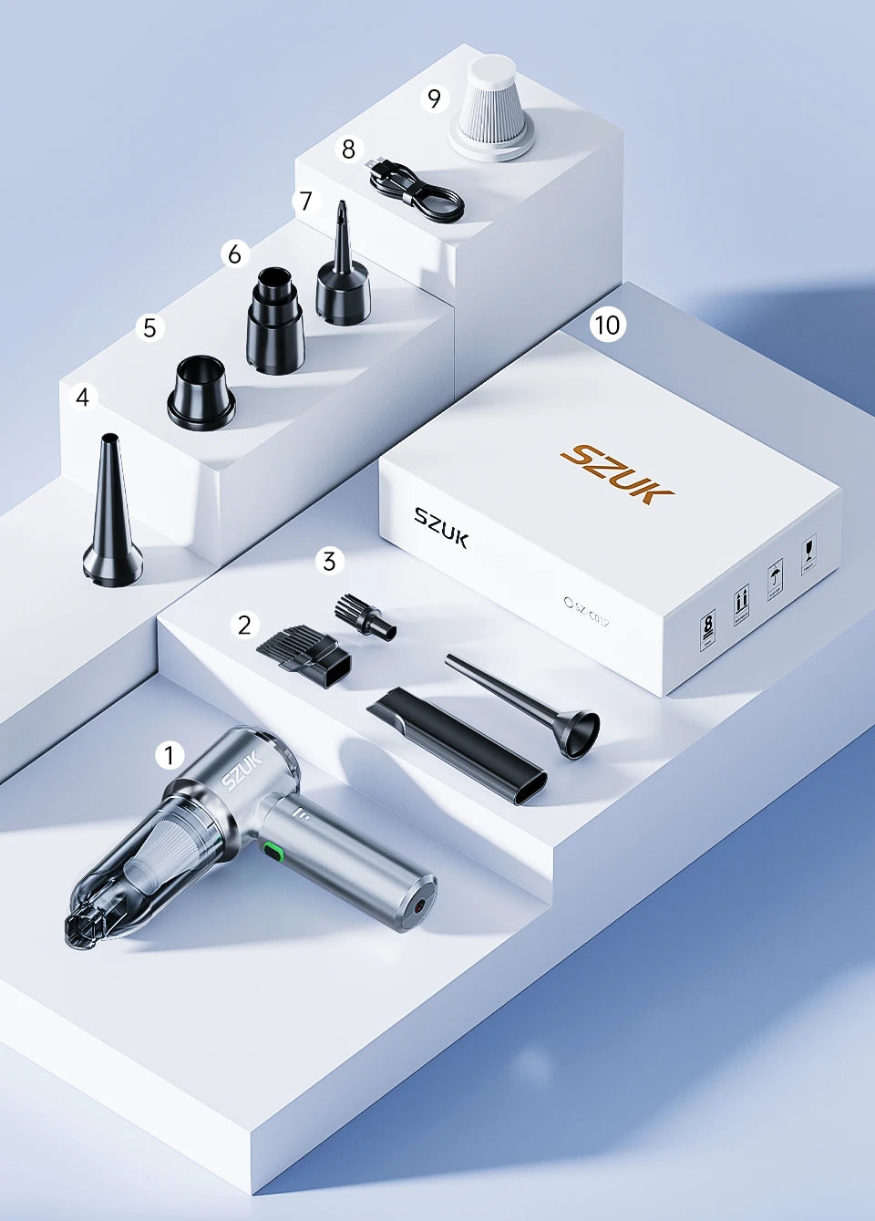 SZUK Car Vacuum Cleaner