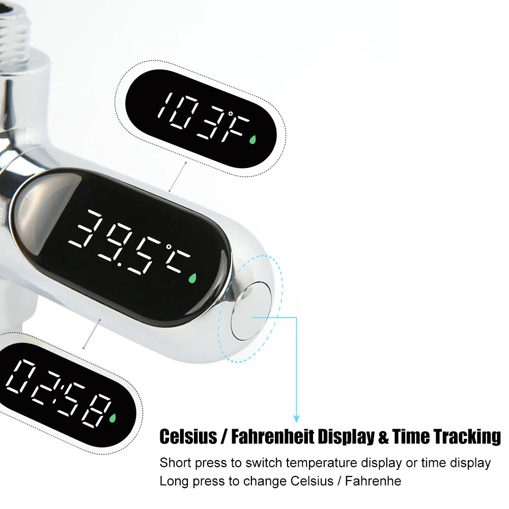 TempGlow™ LED Water Thermometer