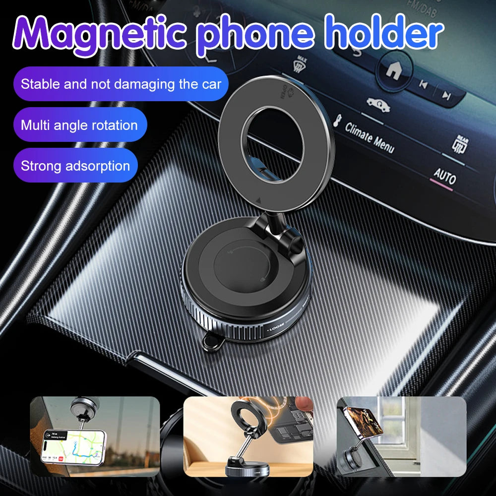 🚗MagnoGrip™ – Magnetic Car Mount