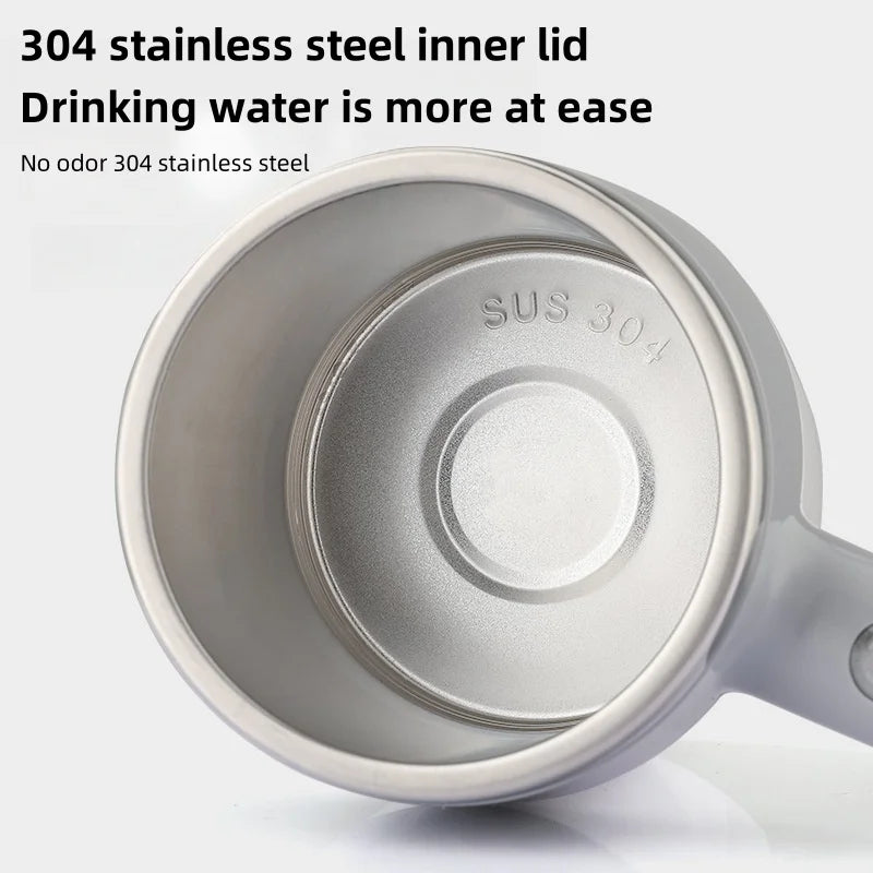 ☕ MixSip™ – Auto-Stirring Mug