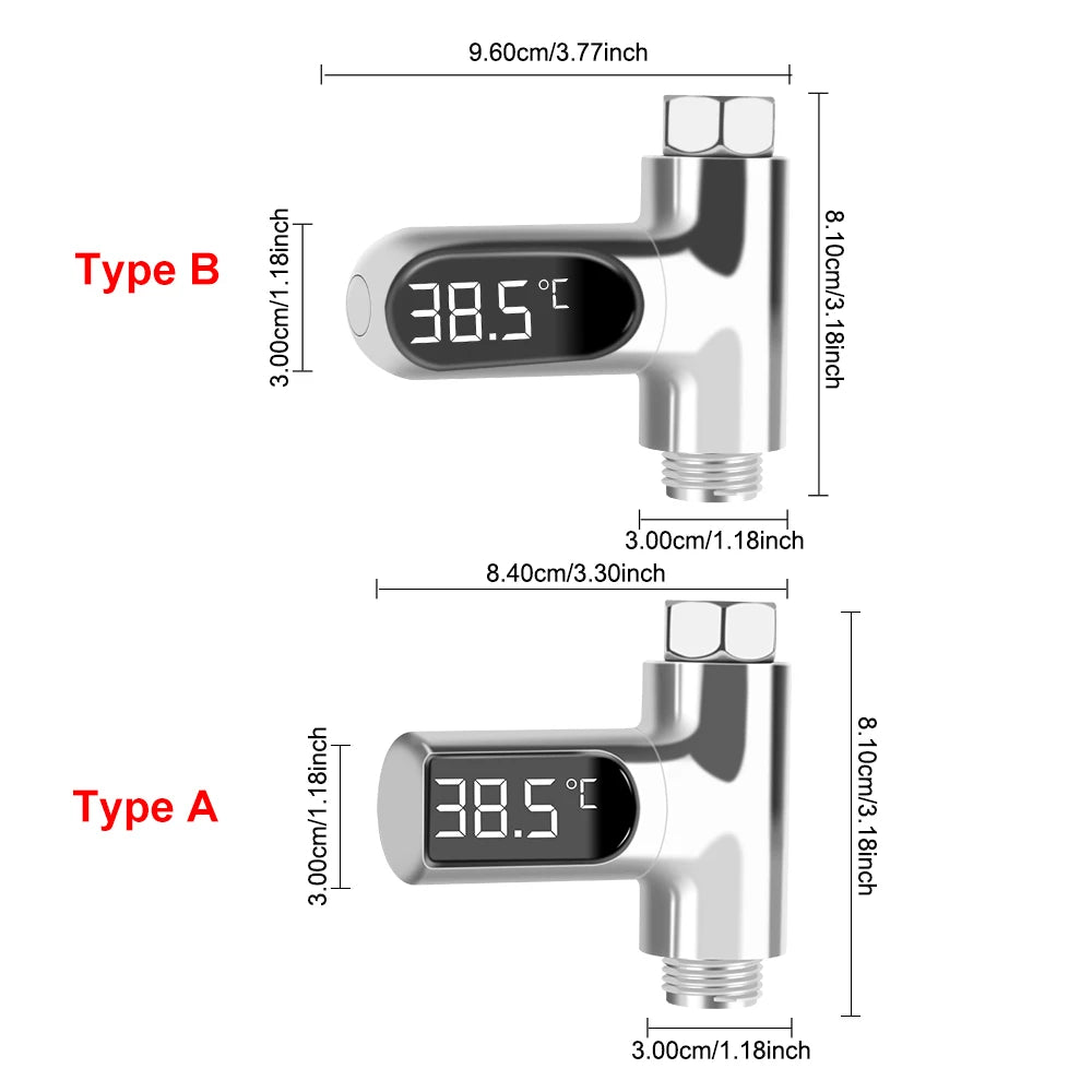 TempGlow™ LED Water Thermometer