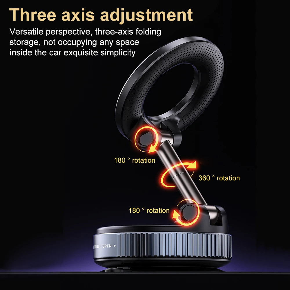 🚗MagnoGrip™ – Magnetic Car Mount
