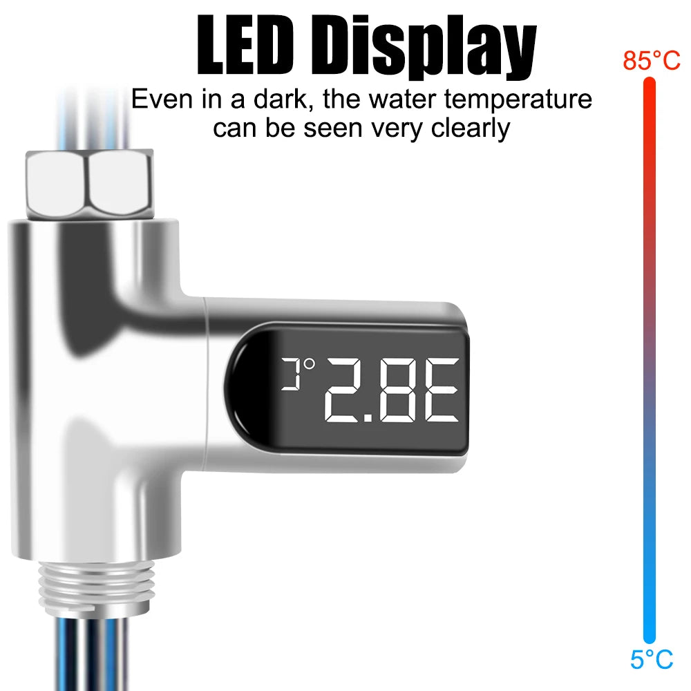 TempGlow™ LED Water Thermometer